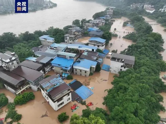 广西桂林遭98年以来最大洪峰 桂林站水位超警2.55米